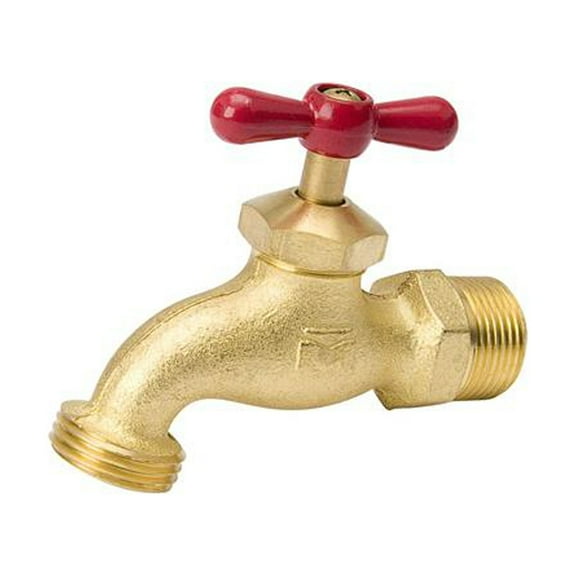 ProLine 103-014 Hose Bibb, Heavy-Duty, Brass, 3/4 In. Hose - Quantity 12