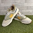 thumbnail image 2 of New Balance 997H Olive Leaf Sunflower Leather Sneaker Casual Shoes Size 8.5, 2 of 5