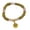 Baby Pink, variant on Long Gold Bead Touch with Colorful Beaded Bracelet: 1CT