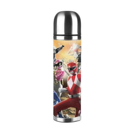 

Power Rangers Insulated Stainless Steel Water Bottle With Straw Lid Vacuum Insulated Water Bottle Leakproof Lightweight For Hiking Biking Running