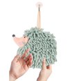 thumbnail image 1 of Toallas de mano colgantes de chenilla para baño: microfibra superabsorbente, suave, de secado rápido, con lazo para colgar, ideales para el hogar, el baño y la cocina., 1 of 7