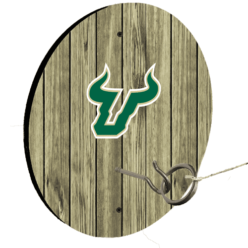 University Of South Florida Gold Ring Toss Lawn Game