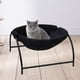 thumbnail image 5 of Cómoda hamaca para gatos, cama para dormir para perros, estructura independiente estable lavable desmontable para cachorros, suministros para mascotas Negro Salvador Dali Hamaca para gatos, 5 of 7