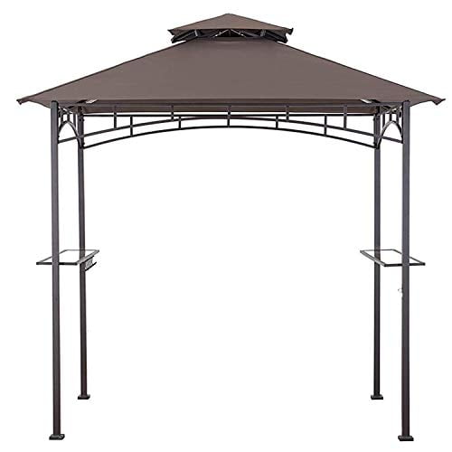 MASTERCANOPY Grill Gazebo Replacement Canopy for Model L-GG001PST-F (Brown)