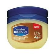 Vaseline Original BlueSeal Cocoa Butter Pure Jelly Travel Size 1.7oz (50 ml), Pack of 3