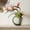 Orange, variant on SPRING PARK Artificial Plant Flower Elegant Outdoor Decoration Bouquet Arrangement for Home Party