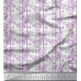 thumbnail image 1 of Soimoi Japan Crepe Satin Fabric Bamboo Tree Print Fabric by The Yard 42 Inch Wide, 1 of 1