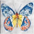 thumbnail image 1 of Cuadro Decorativo - Papillon Fleurs II Jr Impresión en canvas, estrechado, 1 of 2