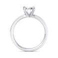 thumbnail image 2 of BEST Jewel 1.5 Ct Round Cut Moissanite Engagement Ring - 14K White Gold Plated Ring - Beautiful Solitaire Design for Women - Ideal for Proposals or Celebrating Love - Thoughtful Gift, 2 of 4