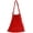 Red, variant on Women's Knitted Tote Hobo Bag Elastic Shoulder Handbag Handmade Knit Crochet Bag Cute Purse for Travel