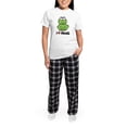 thumbnail image 5 of CafePress - I Love Frogs Women's Light Pajamas - Women's Short Sleeve Print T-Shirt and Pants Light Cotton Pajama Set, 5 of 7