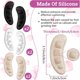 thumbnail image 2 of Almohadillas de silicona antideslizantes ZHAOCHENG para tacones altos antepié reutilizables, 2 of 5