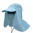 thumbnail image 1 of Chapeau de Sport Randonnée Camping Protection UV Visage Cou Protection Solaire, 1 of 8