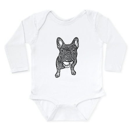 

CafePress - BIG FRENCHIE SKETCH Body Suit - Long Sleeve Infant Bodysuit