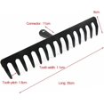 thumbnail image 3 of Garden rake Gardening Gardening nail rake wilted grass rake deciduous rake soil rake loosening, 3 of 5