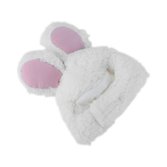 Chapeau pour Animaux de Compagnie, Chapeau de Lapin en Peluche Réglable pour Halloween pour Chats