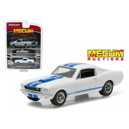 1965 Ford Mustang Specs - 1965 Ford Shelby Mustang GT350 Fastback White Mecum Exclusive Limited Edition to 1008pcs 1/64 Diecast Model Car by