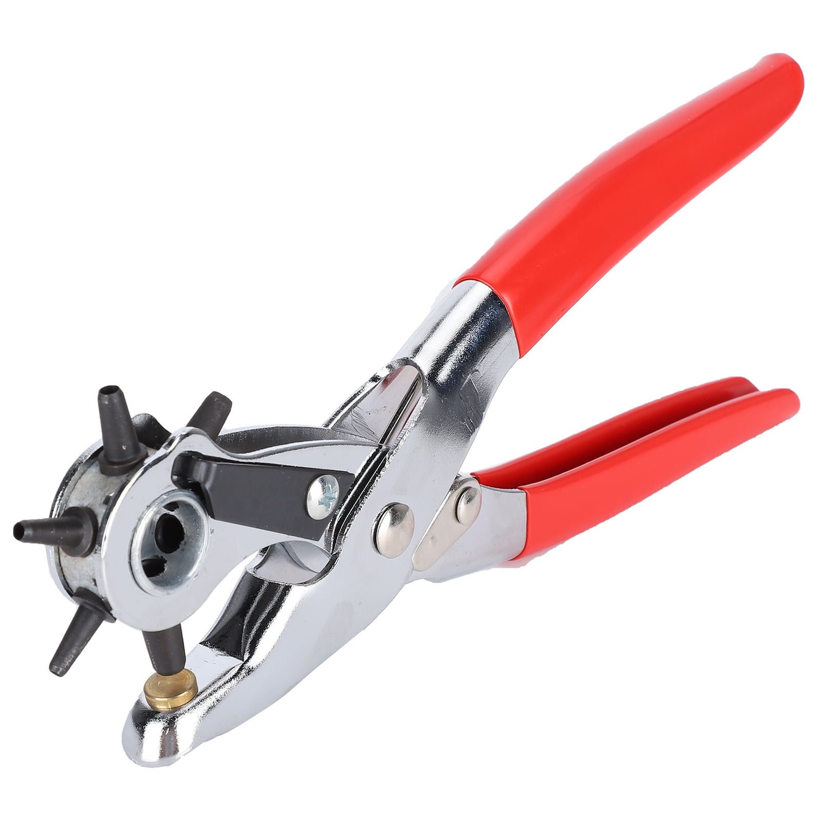 Belt Punch Plier Belt Punching Machine Handicraft Supplies Hole Puncher Tool Multi function For Rubber Fabric Belts Plastics