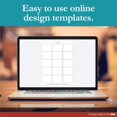 thumbnail image 3 of wqlpp-White Sticker Labels – 2.625" x 2" – Laser/Inkjet Compatible – (15 per Sheet), 25 Sheets – 375 Total Adhesive Labels, 3 of 4