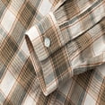 thumbnail image 6 of Busydd Shirts for Men Plus Size M-4XL Trendy Plaid Long Sleeve Shirt Turndown Collar Button Up Shirt Comfy Oversized Casual Shirts, 6 of 8