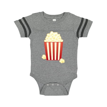 

Inktastic Popcorn Movie Treat Gift Baby Boy or Baby Girl Bodysuit