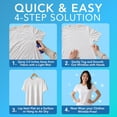 thumbnail image 4 of InstaSteam Clothes Wrinkle Release Spray Travel Size Skin Sensitive - Fragrance Free Wrinkle Releaser - Fabric Deodorizer, Fabric Softener, Anti Static Spray - Travel Essential 3 Fl Oz (Pack of 2), 4 of 10