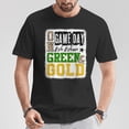 thumbnail image 5 of On Gameday Football We Wear Green And Gold School Spirit TShirt, 5 of 6