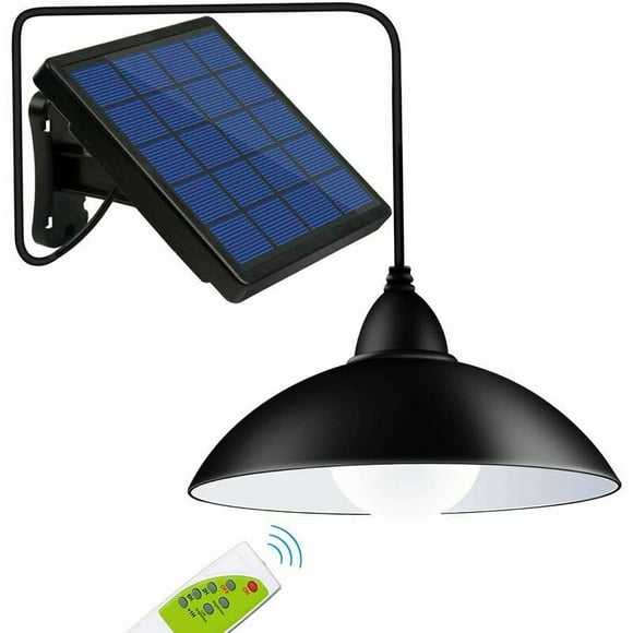 Indoor Outdoor Lights, 12 LED (50W Incandescent Equivalent) Waterproof Remote Control Solar Hanging Light for Gazebo, Garden, Garage, Yard, Patio, Lawn, Balcony