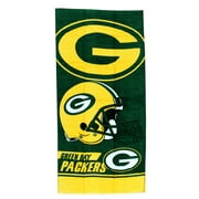 Luxurious - Licensed Football Team Green Bay Sports - 100% Cotton Velour Beach Towel  Soft, Absorbent, and Stylish!