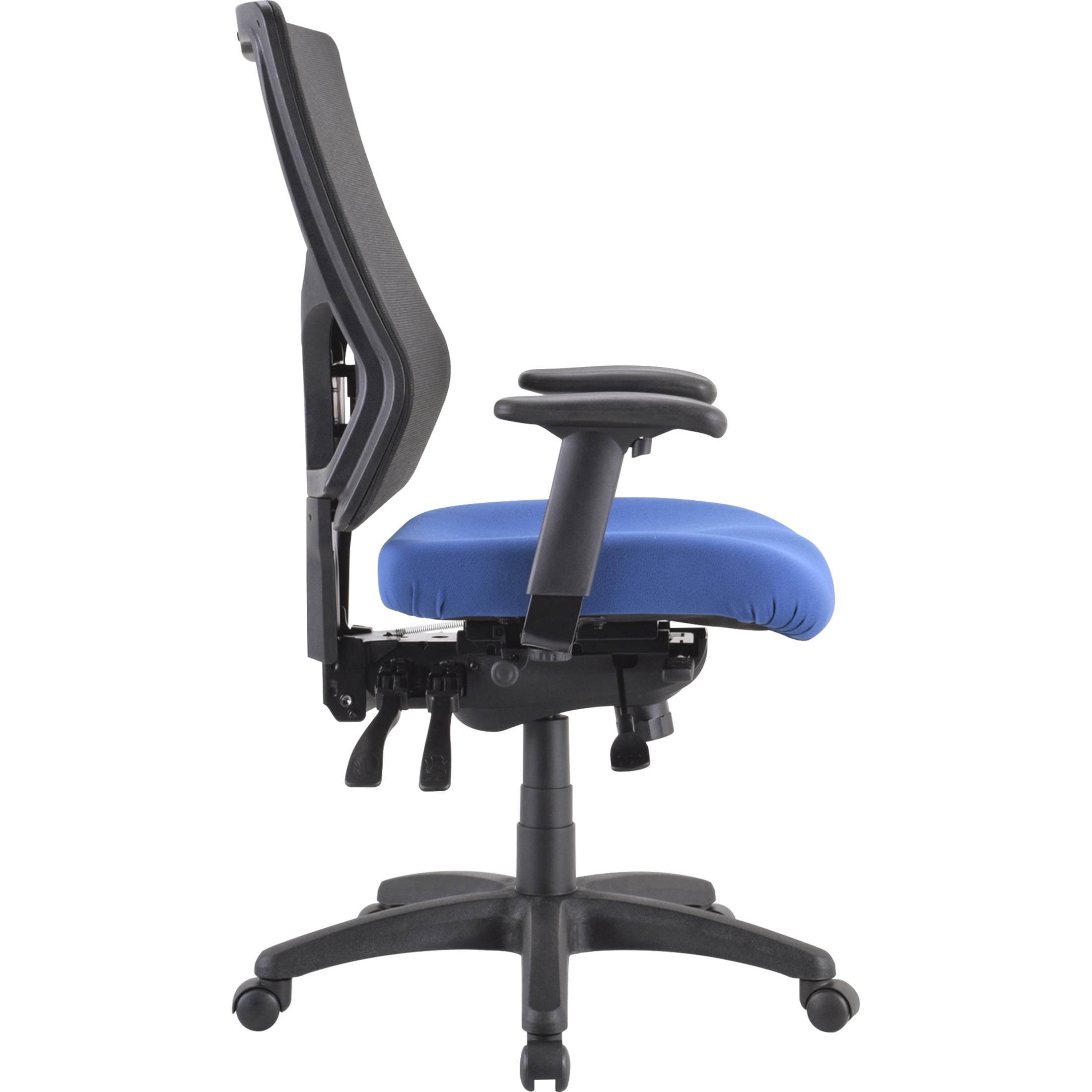 Lorell, Padded Fabric Seat Cushion for Conjure Executive Mid/High-back Chair Frame, 1 Each, Blue