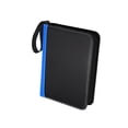 thumbnail image 1 of KLKCMS 9 Pockets Trading Cards Binder Holder Organizer Zipper Cards Collection Binder dark blue, 1 of 9