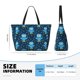 thumbnail image 4 of Easygdp Blue Owl Bolsa de Viaje de Playa de Gran Capacidad, Bolsa Tote Perfecta para la Playa, Escapadas de Fin de Semana y Viajes, 4 of 7