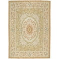 thumbnail image 1 of Due Process Stable Trading Aubusson Caen Zone Vert Clair Rug&44; 12 x 15 Pi., 1 of 1