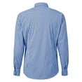 thumbnail image 5 of Devon & Jones DG536 Men's CrownLux Performance Gingham Dress Shirt-French Blue/ White-4XL, 5 of 6