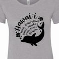 thumbnail image 4 of Inktastic Hawaii Islands with Dolphin Women's T-Shirt, 4 of 5
