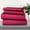 Burgundy/Red, variant on Microfiber Comfort 4 Piece Bed Sheet Set Deep Pocket 1800 Count Hotel Bed Sheets
