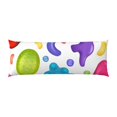 thumbnail image 2 of Body Pillow Cover, Gummy Candy Pattern Body Pillow Cases with Zipper Soft Breathable Smooth Skin Friendly Long Pillow Case 20x60 inches, 1Pcs, 2 of 7