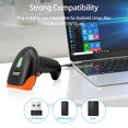 thumbnail image 3 of Handheld Barcode Scanner 1D 2D QR Book Scanner Manual Continuous Scanning USB Wired Bar Reader, 3 of 7