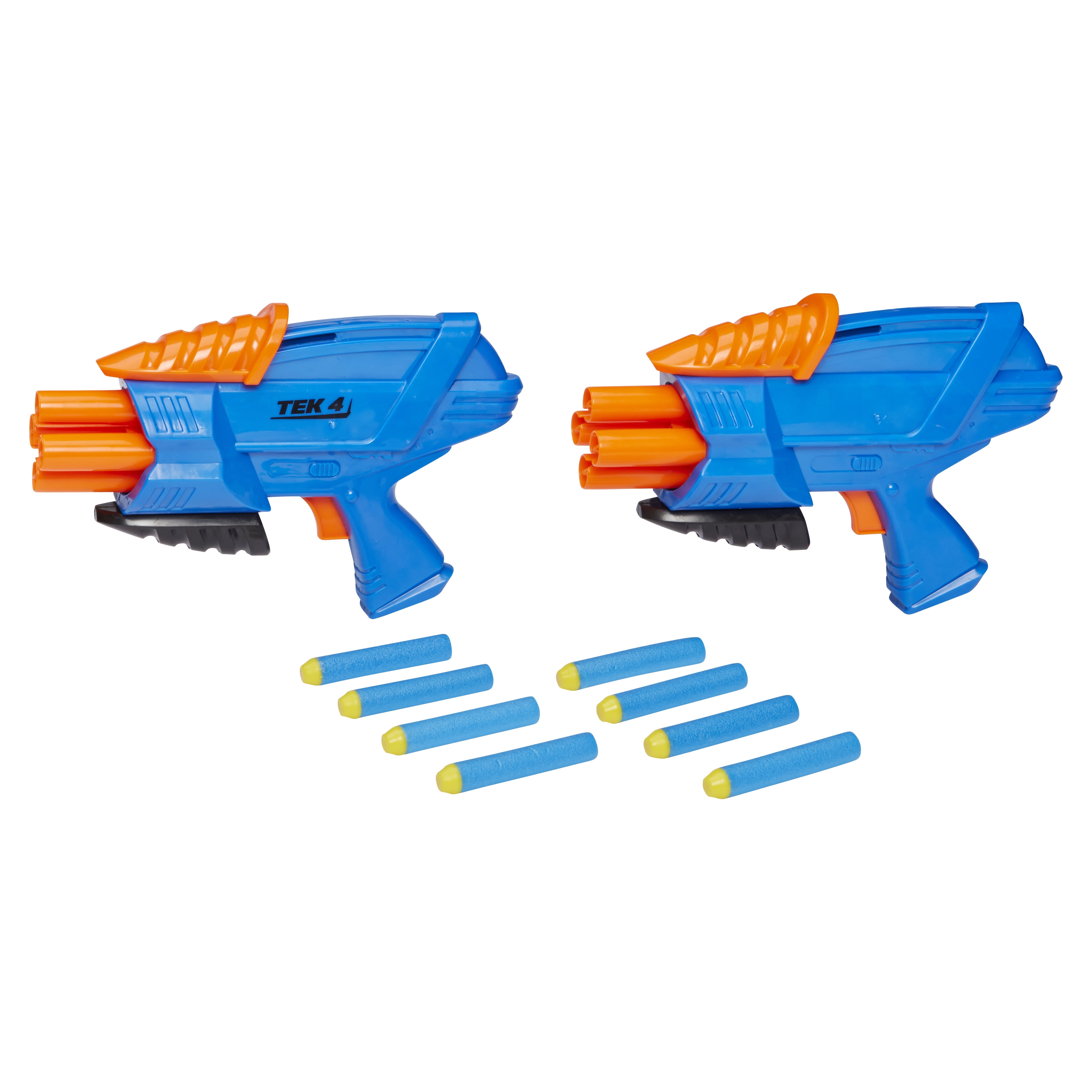 Buzz Bee Toys Air Warriors Tek 4 Twin Pack with 8 Darts Walmart