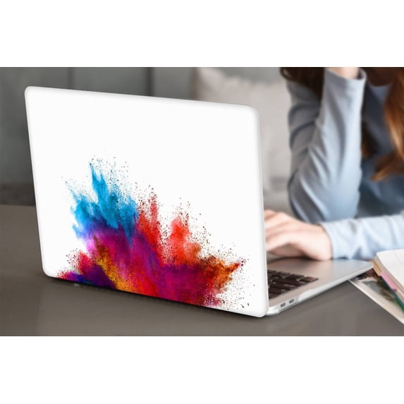 KSK KAISHEK Hard Shell Case Only Compatible 2023/2022/2021 Release MacBook Pro 14" with Touch ID Type C + Black Keyboard Cover Model: M2 A2779 & A2442 M1 Colorful A 42