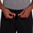 thumbnail image 5 of Adidas Men's Post Game Fleece Shorts Black/White FK1752, 5 of 5
