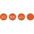 thumbnail image 2 of Darling Souvenir Pack of 190 Pcs chocolate&nbsp;Retirement Theme&nbsp;Stickers Party Favor-Orange, 2 of 2