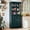 Green, variant on CBJCBJ 72" H 4 Doors Glass Display Cabinet with 3 Adjustable Shelves for Living Room, Kitchen, Green