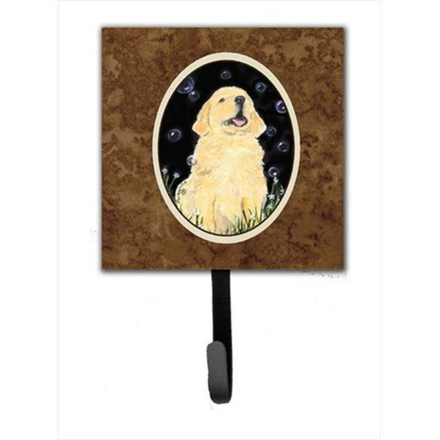 4.25 x 6 in. Golden Retriever Leash Or Key Hook