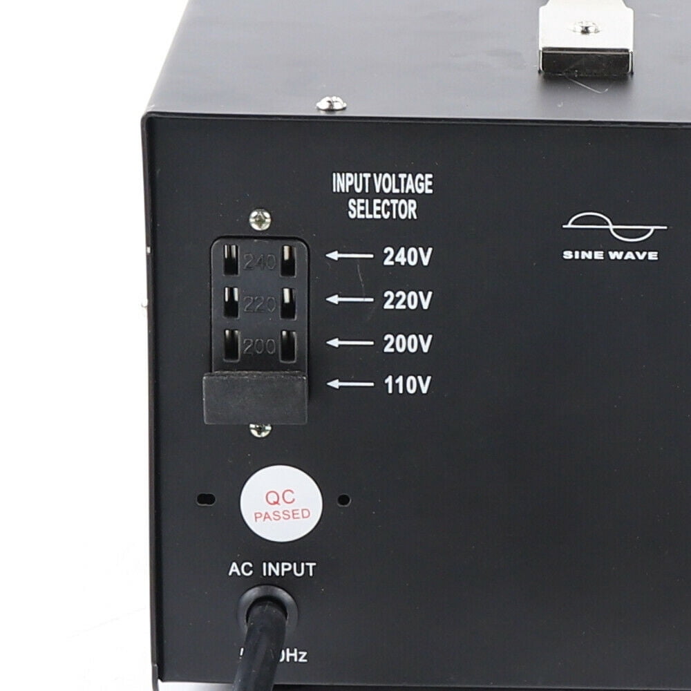 Denest 5000 Watts Voltage Transformer Step up And down 110 to/from 220 V Power Converter +USB