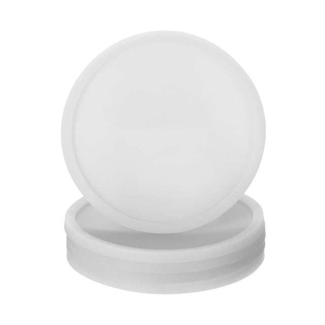 Uxcell 6pcs Posavasos de Silicona para Protección de Mesas y Muebles, Gris