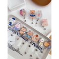 thumbnail image 2 of 1pc Rabbit Decor Badge Holder, Cute Adjustable Retractable Name Card Badge Holder For School Student, Office, 2 of 4