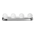 thumbnail image 5 of 12-Inch Portable 4-Bulb Led Vanity & Makeup Mirror Light For Bathroom Bedroom, 5 of 6