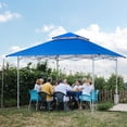 thumbnail image 2 of ABCCANOPY 13 ft x13 ft Outdoor Gazebo Pop up Sun Shade Canopy Tent, Blue, 2 of 9