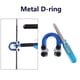 thumbnail image 5 of Archery D Wrench Metal Loop U Nock Compound Rope Release Bow Ring con azul JShteea Para Estrenar, 5 of 8